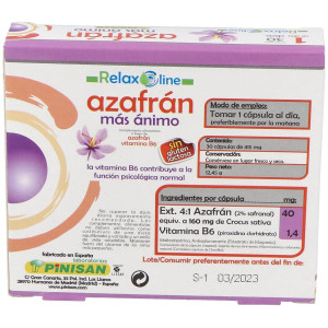 Relax Line Azafran Mas Animo 30Cap.