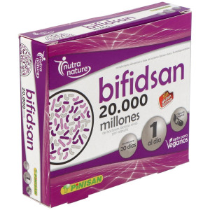 Pinisan Bifidsan 20.000 Millones De Ufc 20 Cápsulas