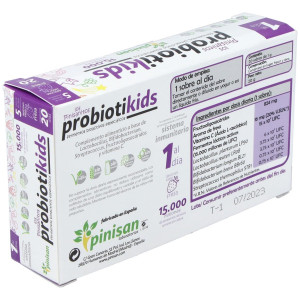 Pinisan Probiotikids Sabor Fresa 20Uds