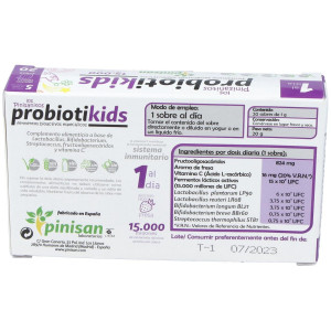 Pinisan Probiotikids Sabor Fresa 20Uds