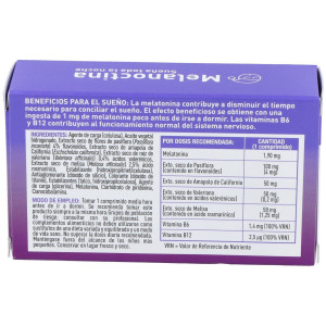 Plameca Melanoctina Sueña Toda La Noche 30Comp