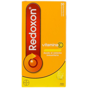 Redoxon Vitamina C Efervescente Sabor Limón, 30 Comprimidos