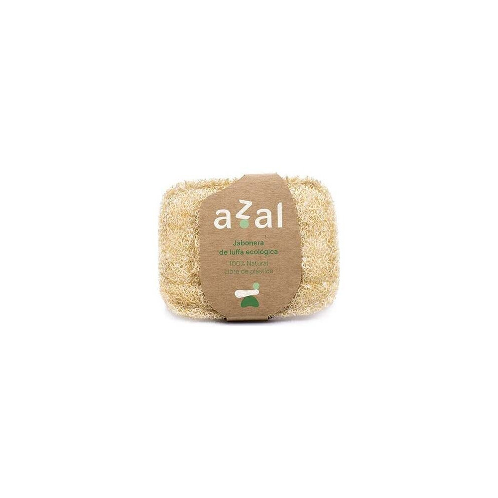 Azal Jabonera Luffa Jabón Sólido 8X10Cm 1Ud