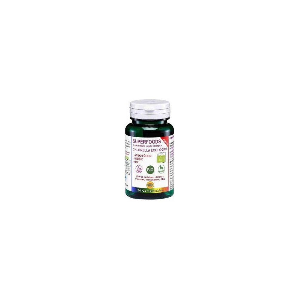 Robis Chlorella Eco + Acido Folico + Hierro + B12 90Comp