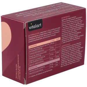 Vitalart Levadura De Arroz Rojo Con Q10 60Comp.