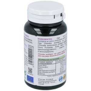 Robis Espirulina+Chlorella +Acido Folico+Hierro+B12 90Comp