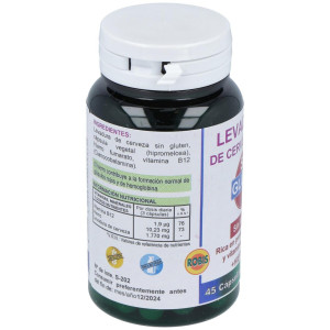 Levadura De Cerveza Forte Sin Gluten 45Cap.