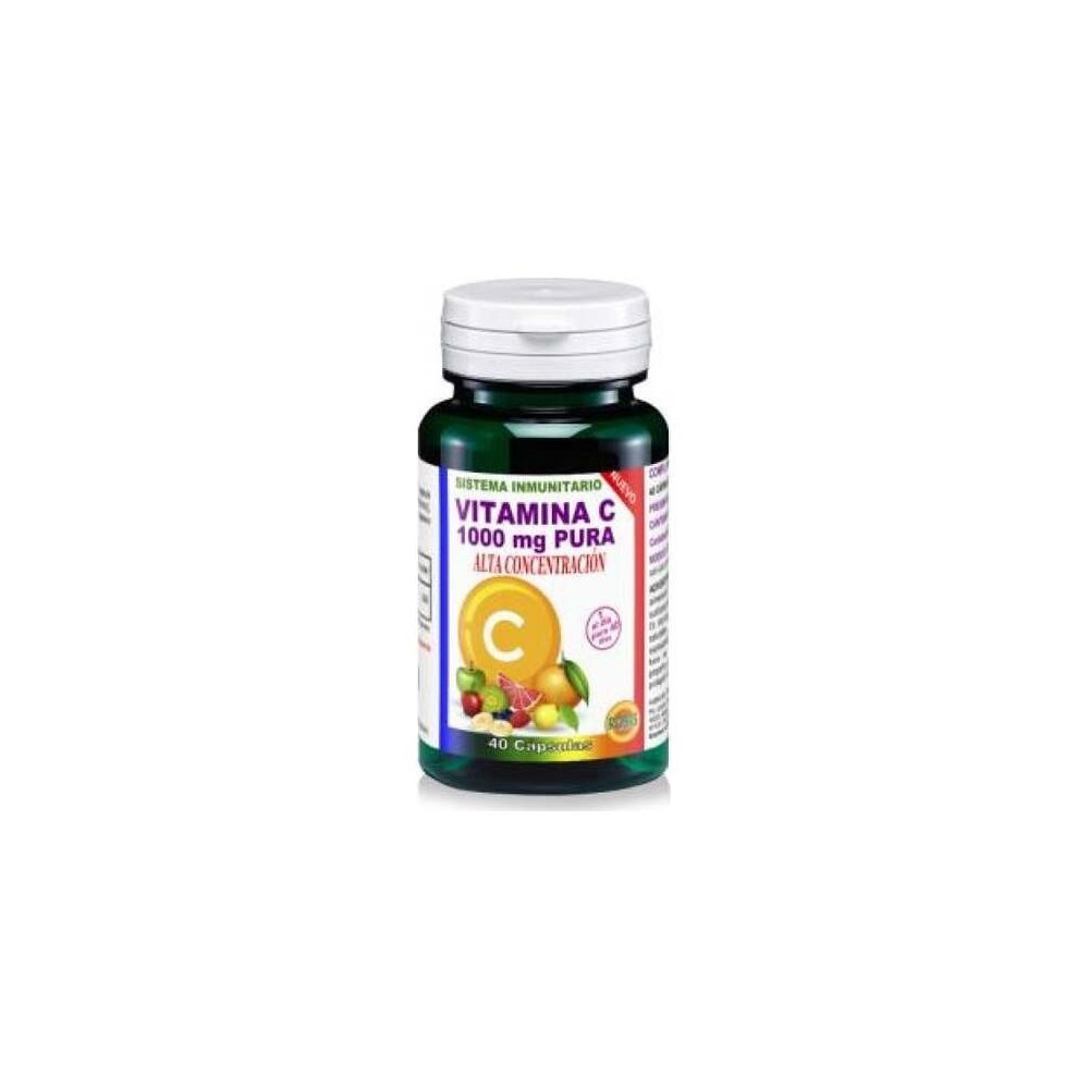 Vitamina C Pura 1000Mg. 40Cap.
