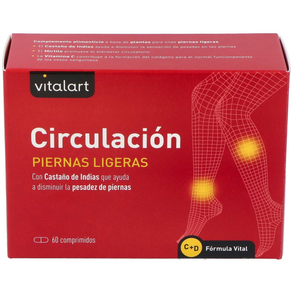 Vitalart Circulacion Piernas Ligeras 60Comp.