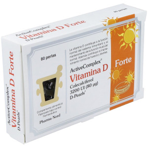 Activecomplex Vitamina D 3200Ui 80 Perlas