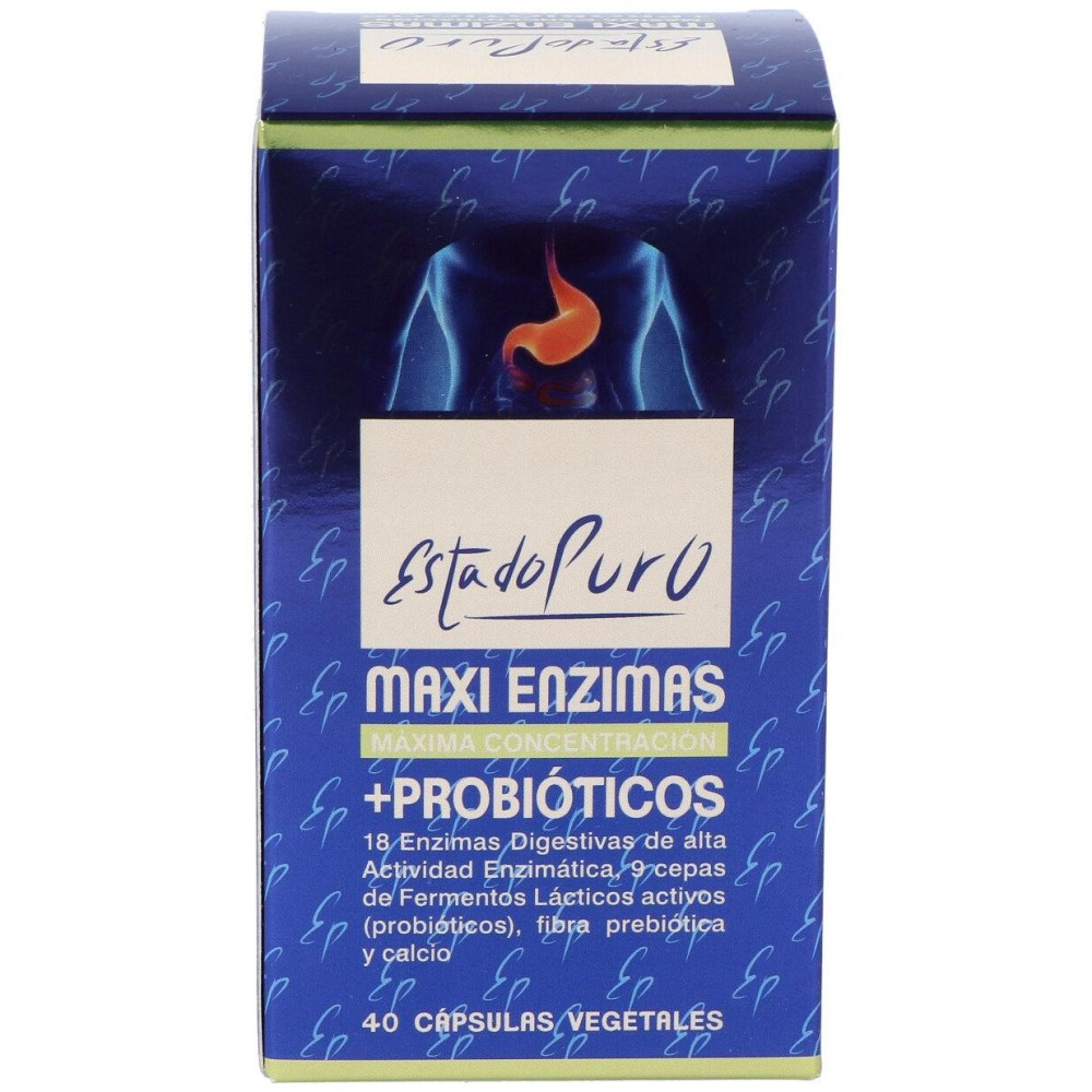 Tongil Estado Puro Maxi Enzimas + Probióticos 40Caps