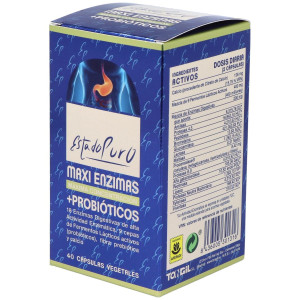 Tongil Estado Puro Maxi Enzimas + Probióticos 40Caps