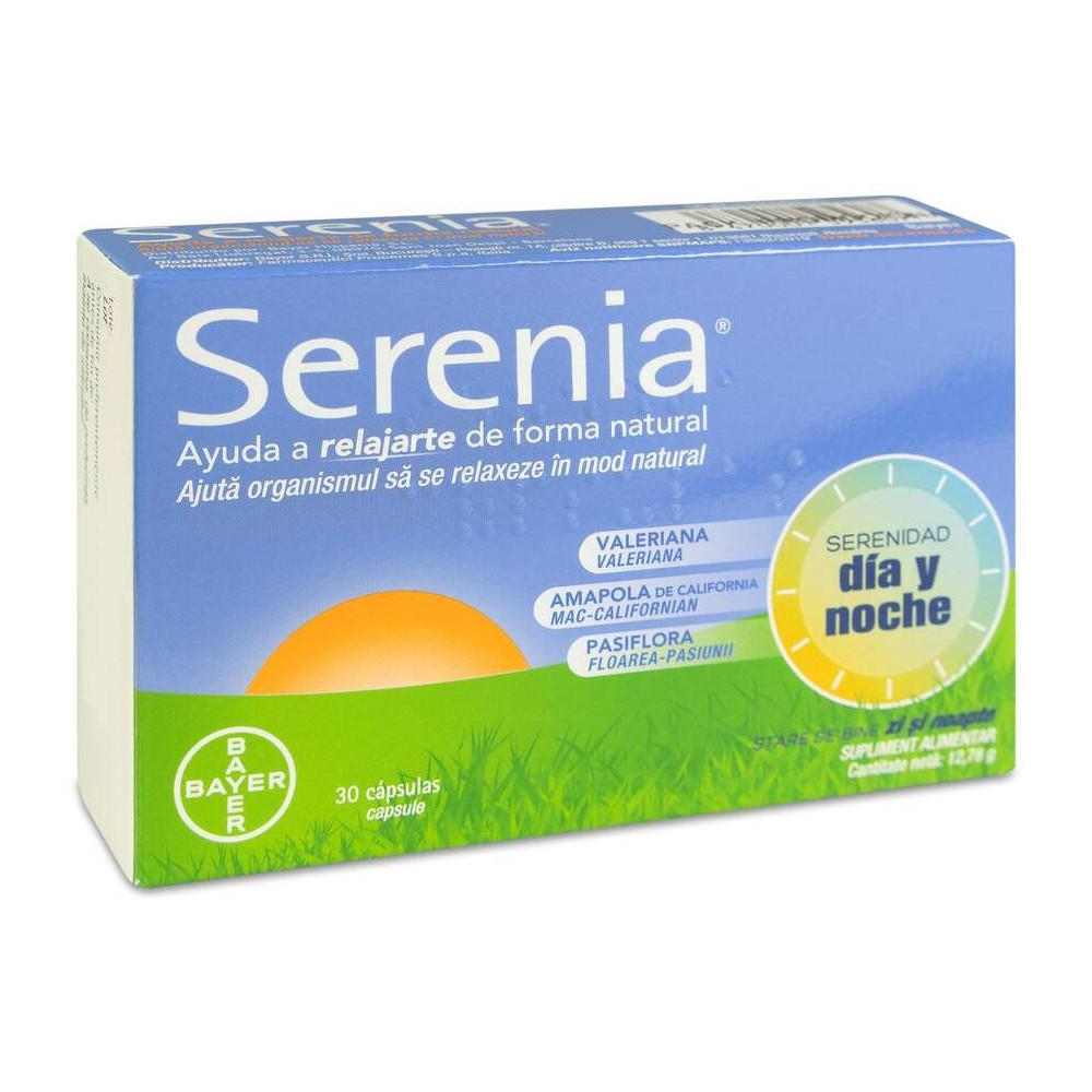 Serenia Relajación Natural Día Y Noche 30Caps
