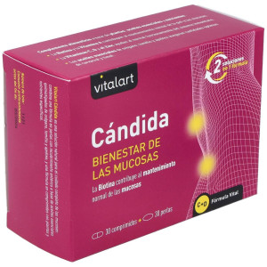 Vitalart Cándida 30Comp + 30 Perlas