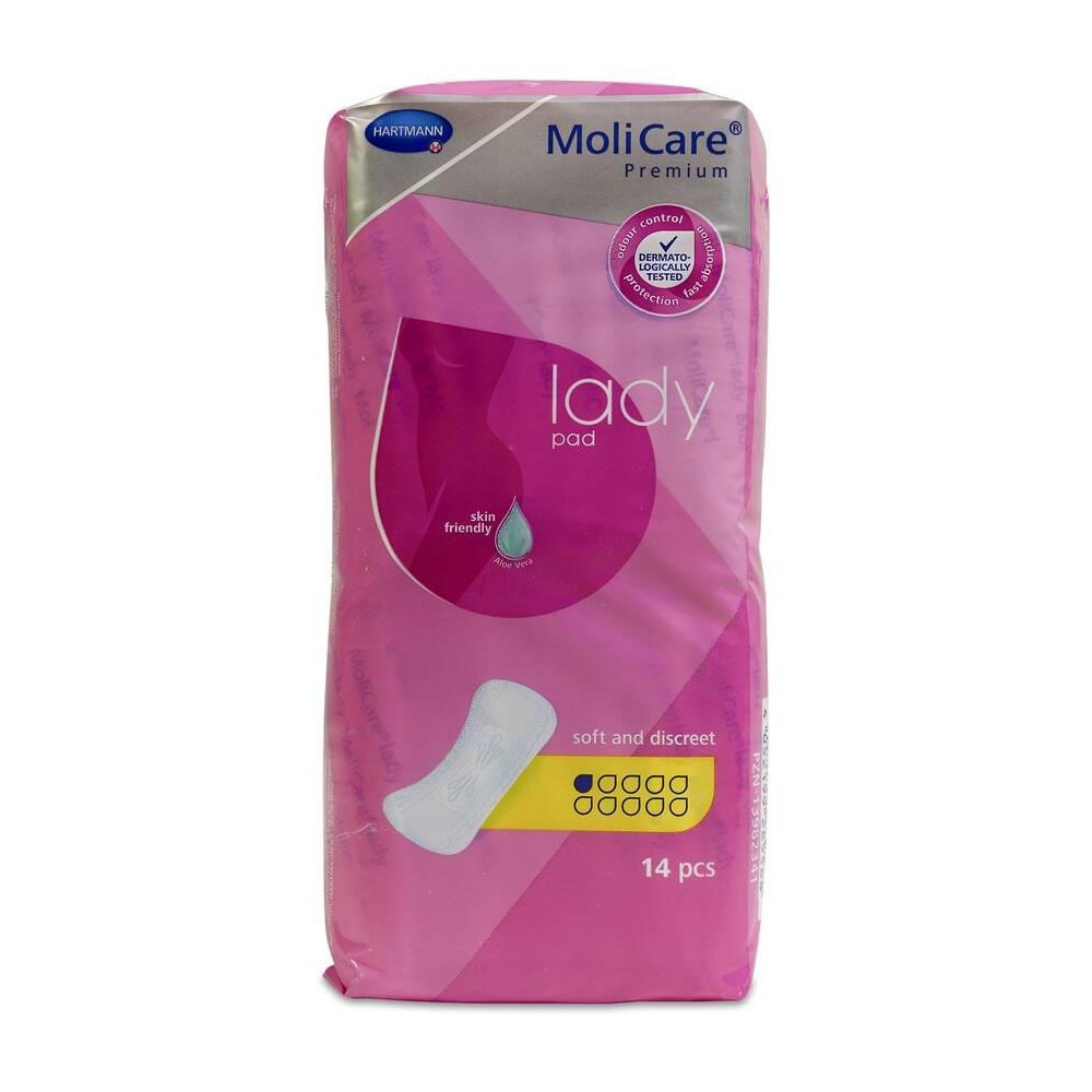 Molicare Premium Lady Pad 1 Gota 14Uds