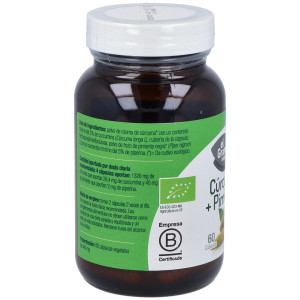 El Granero Curcuma Pimienta Bio 60Caps