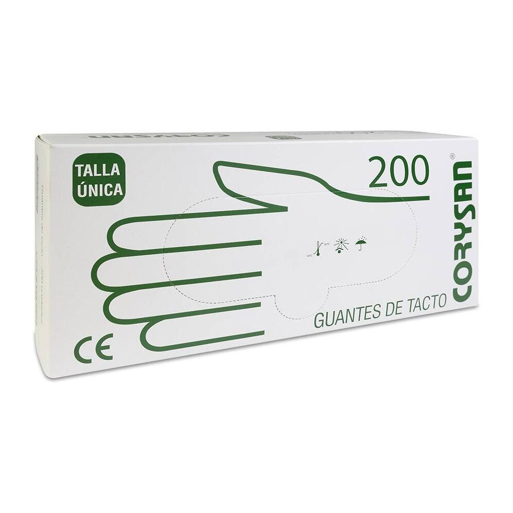Corysan Guante Tacto Normal, 200 Uds