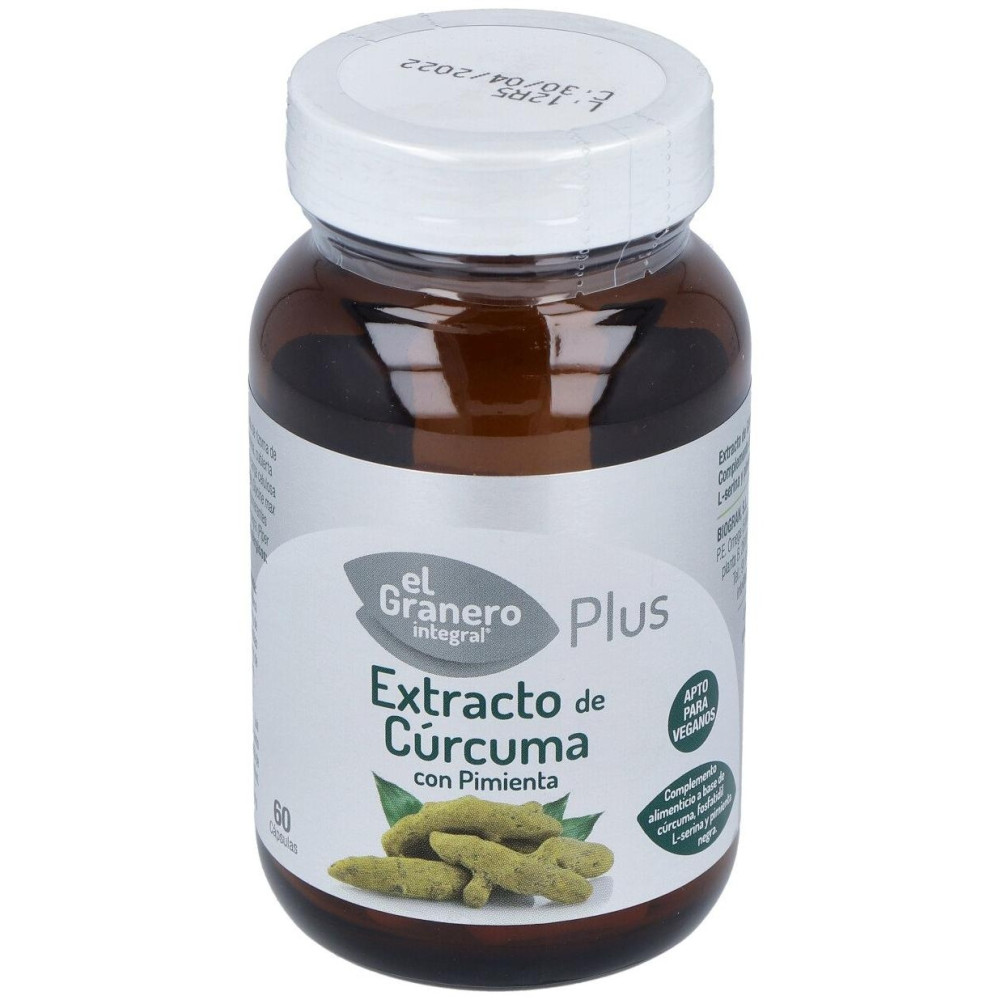 El Granero Ext Curcuma Pimienta 60Caps