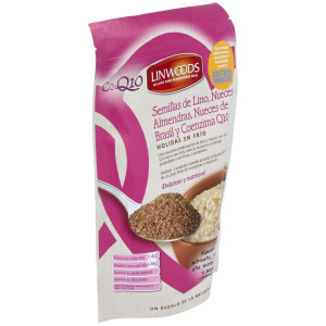 Semillas De Lino Con Nueces Almendras Q10 200Gr.