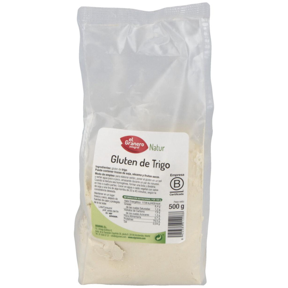 Granero Alimentacion Gluten Trigo 500G
