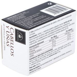 El Naturalista Cabellos Y Uñas, 48 Cápsulas