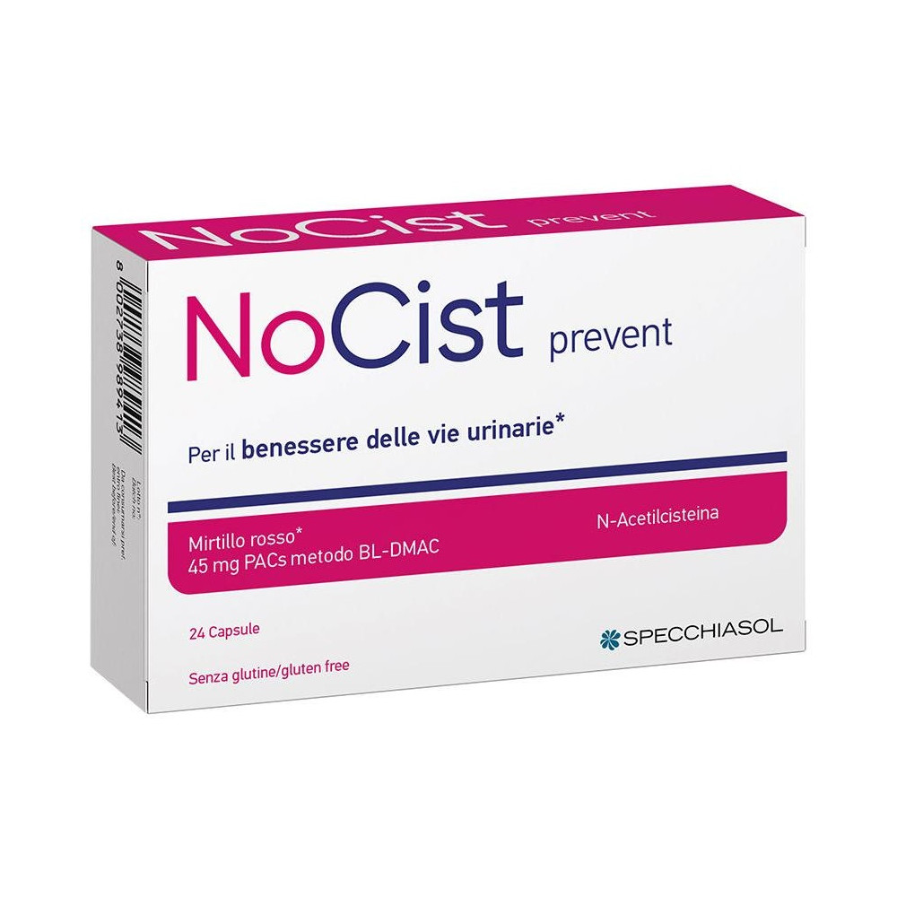Specchiasol Nocist Prevent 24 Capsulas