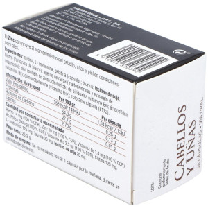 El Naturalista Cabellos Y Uñas, 48 Cápsulas