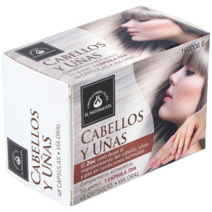 El Naturalista Cabellos Y Uñas, 48 Cápsulas