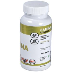 Mega Plus Cafeina Concept 200 Mg 90 Capsulas