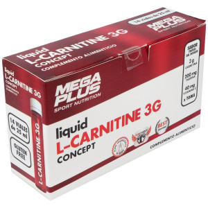 Mega Plus L-Carnitine Concept 14 Viales