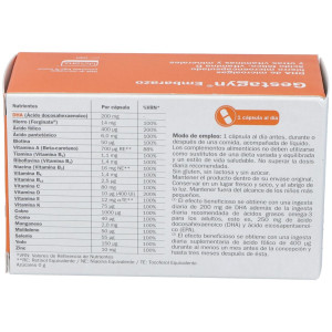 Gestagyn Embarazo Dha 30 Cápsulas