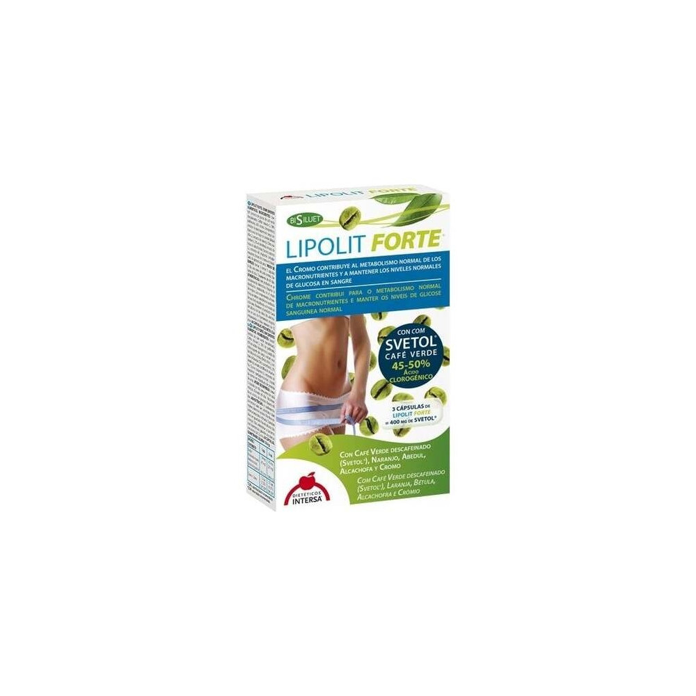 Intersa Lipolit Forte Com Café Verde Descafeinado 60Caps