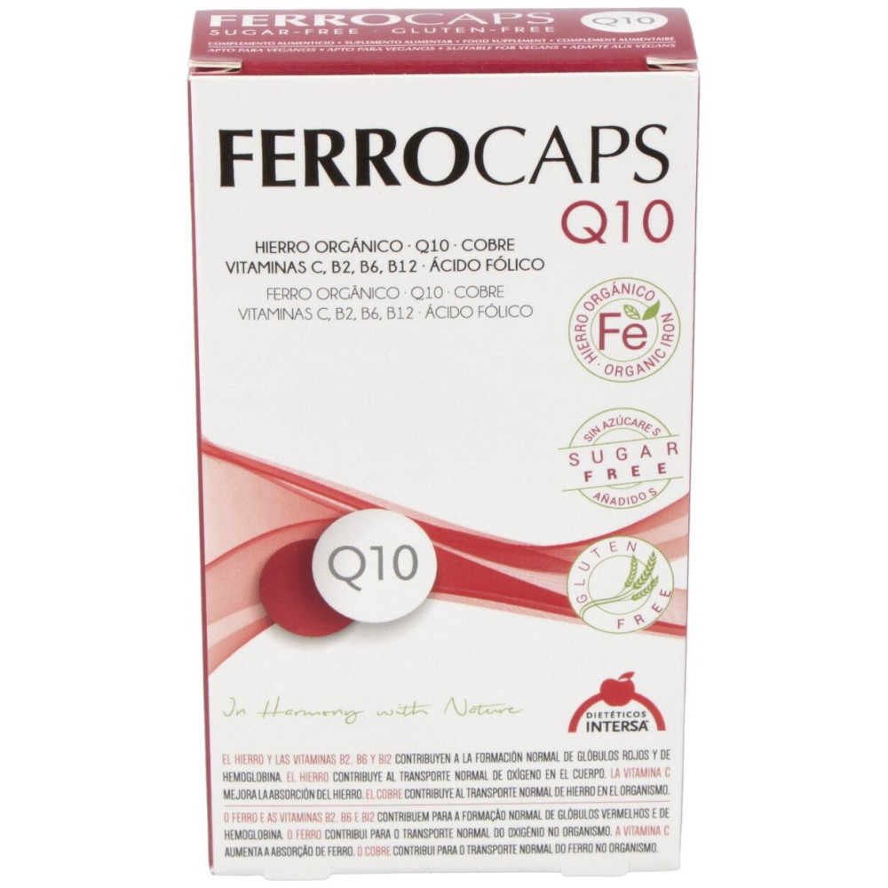 Intersa Ferrocaps Q10 60 Capsulas