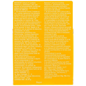 Redoxon Inmuno 4 Sabor Naranja 14 Sobres