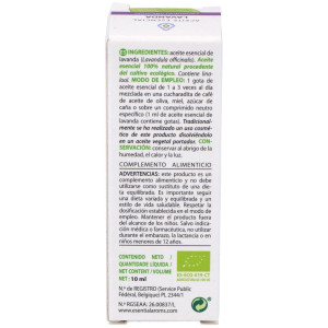Esential'Arôms Aceite Esencial De Lavanda Bio 10Ml
