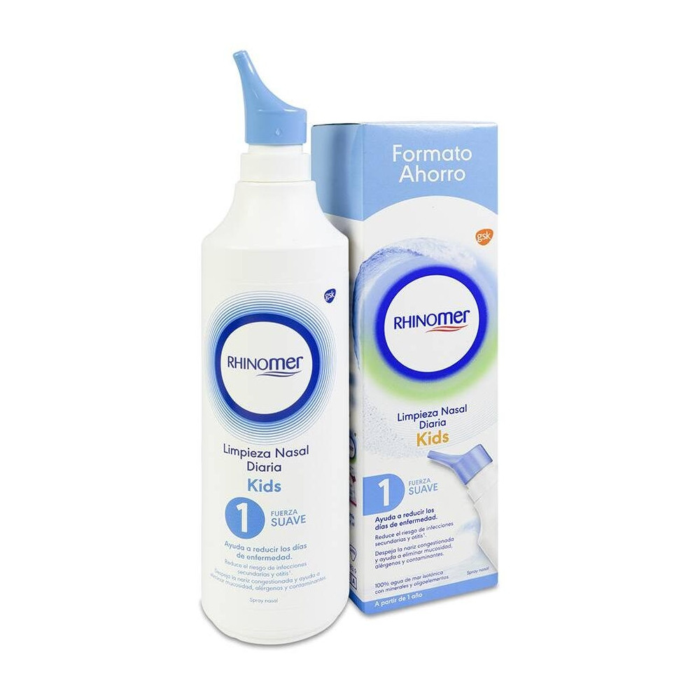 Rhinomer Limpieza Nasal Kids Fuerza Suave 1 180Ml