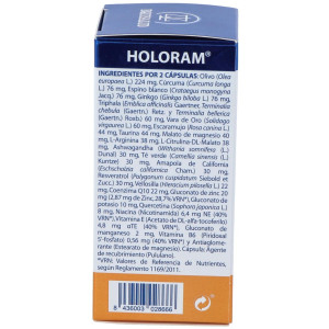 Equisalud Holoram Cardivas 60Caps