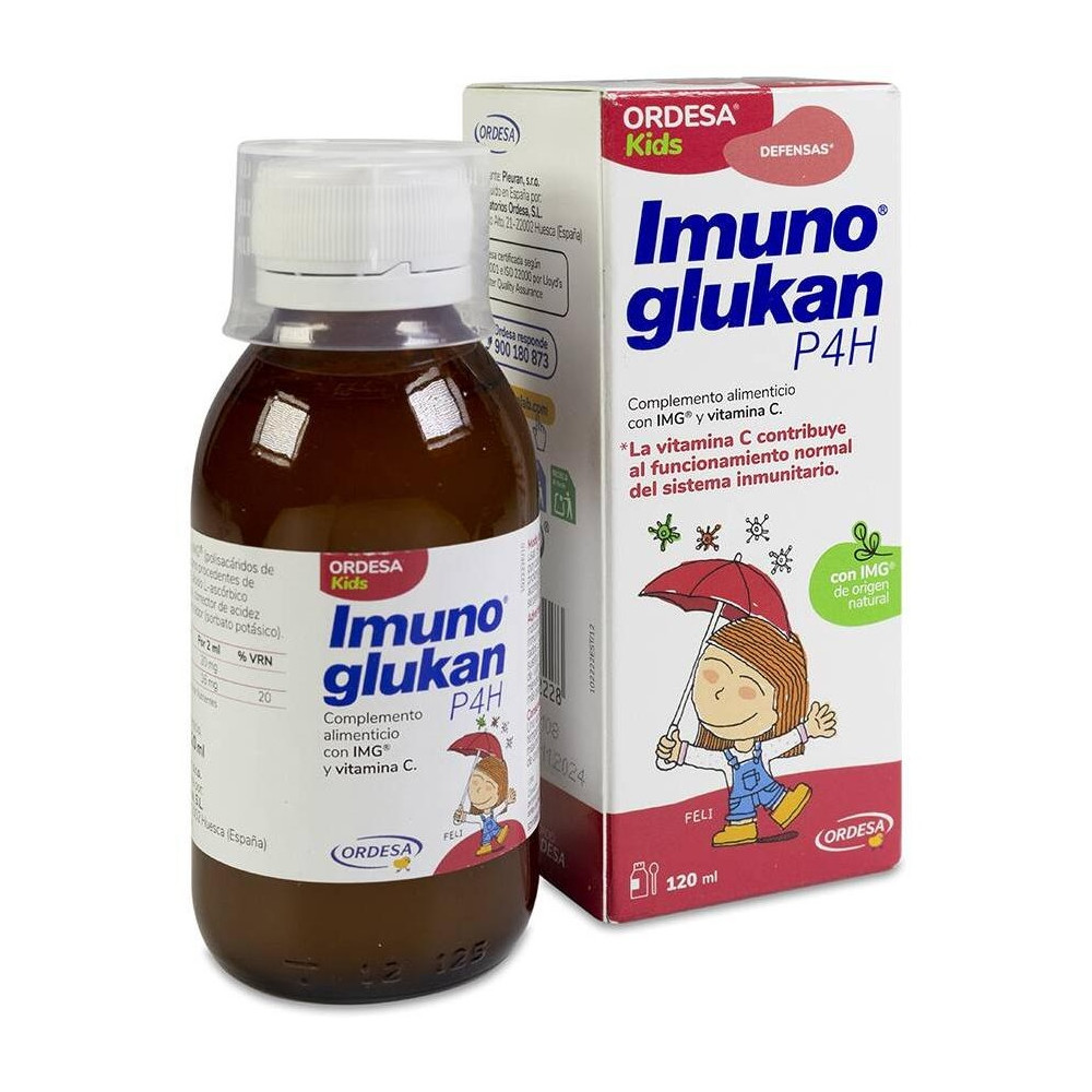 Ordesa Imunoglukan P4H Suspensión, 120 Ml