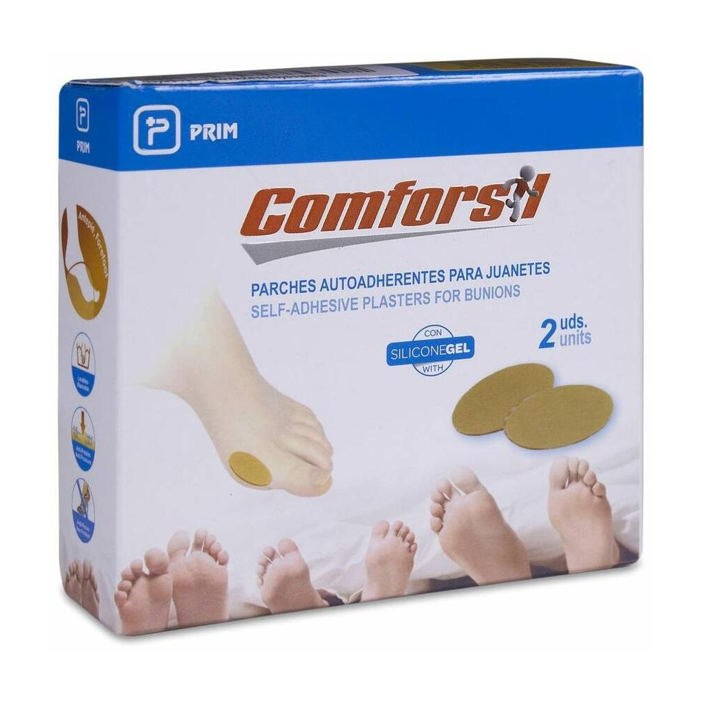 Comforsil Parches Autoadherentes Para Juanetes, 2 Uds