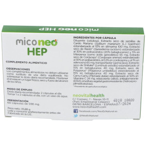 Neovital Health Mico Neo Hep 60Cáps