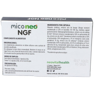 Neovital Health Mico Neo Ngf 60Cáps