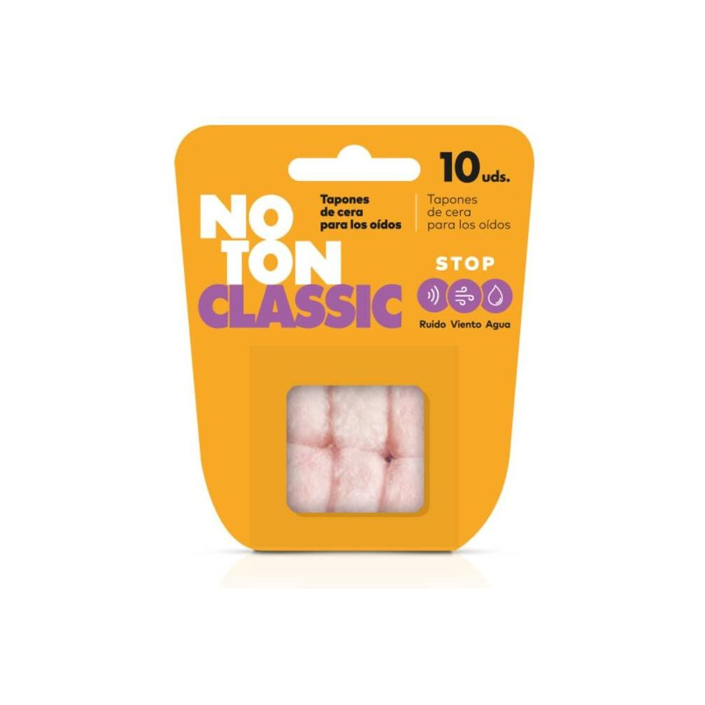 Noton 2 Tapones De Cera + 8 Tapones De Algodón 10Uds