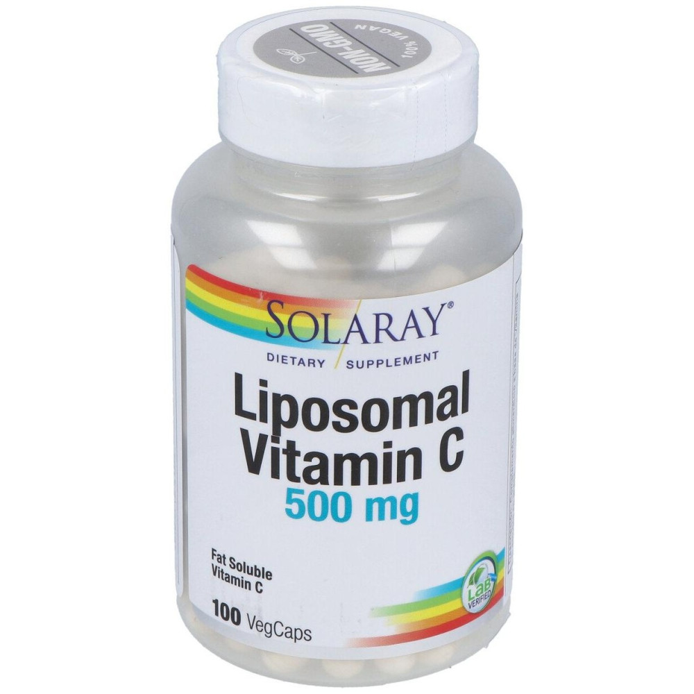 Solaray Liposomal Vitamina C 500Mg 100Caps