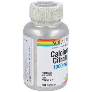 Calcium W/D3 Citrate 1000 Mg - 90 Cápsulas