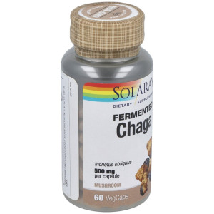 Solaray Chaga Fermented 500Mg 60Caps