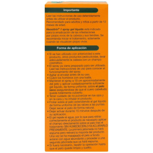 Neositrín Spray Antipiojos Gel Líquido, 100 Ml