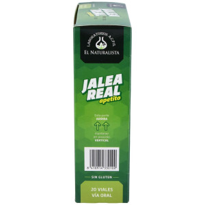 El Naturalista Jalea Apetito Con Quina 20 Viales