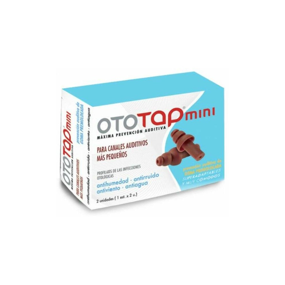 Tapones Oido Ototap Goma Premod Mini 2U