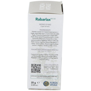 Rabarlax Laxante 25Gr.Comprimidos