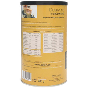 Siken Diet Desayuno De Capuccino 400 Gr